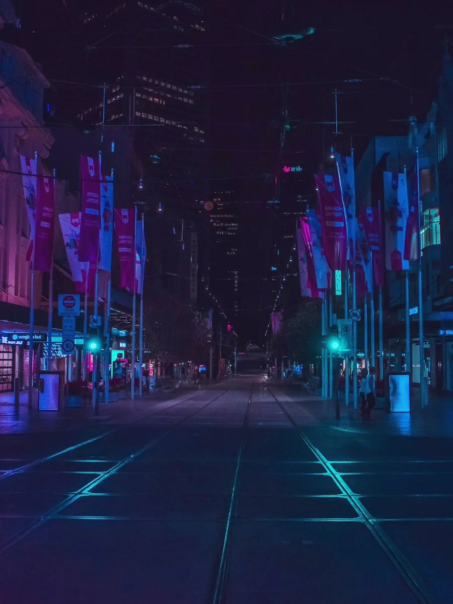 溏心vlog 夜间街道切片